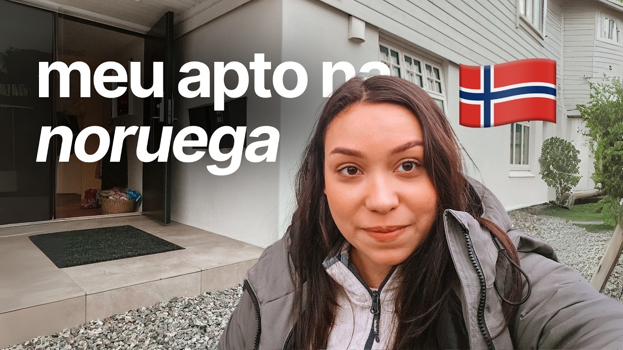 Tour Pelo Meu Apartamento + O que Esperar ao Alugar na Noruega ►004 \\  Vida na Noruega 🇧🇷🇳🇴