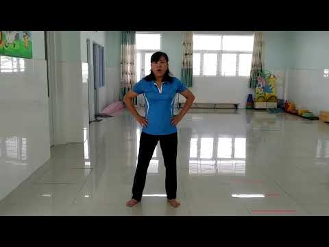 Clip VĐCB Bậc liên tục qua các vạch Cô Kim Khuê thực hiện