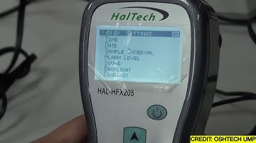 Lab 4: IAQ Monitoring (Chemical Parameters) - Formaldehyde
