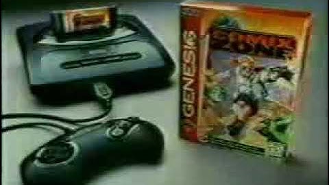 Comix Zone Sega Genesis (Commercial TV Ad)