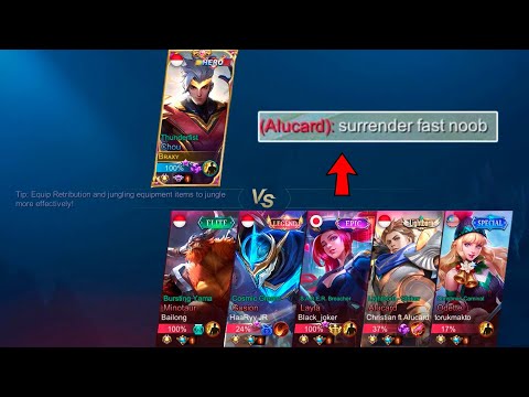 TOP GLOBAL CHOU VS 5 TRASHTALKERS | VICTORY OR DEFEAT?