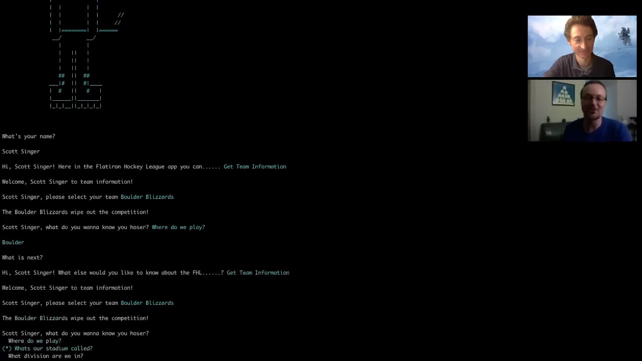 Flatiron Hockey League (FHL)-Ruby CLI Application Demo - YouTube