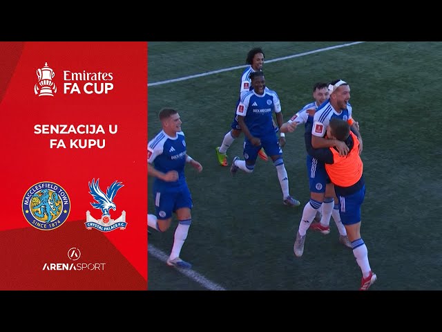 Macclesfield - Crystal Palace 2:1 | SENZACIJA U FA KUPU | 10. januar 2026.