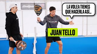 JUAN TELLO y EL SECRETO de la VOLEA PERFECTA en el PADEL