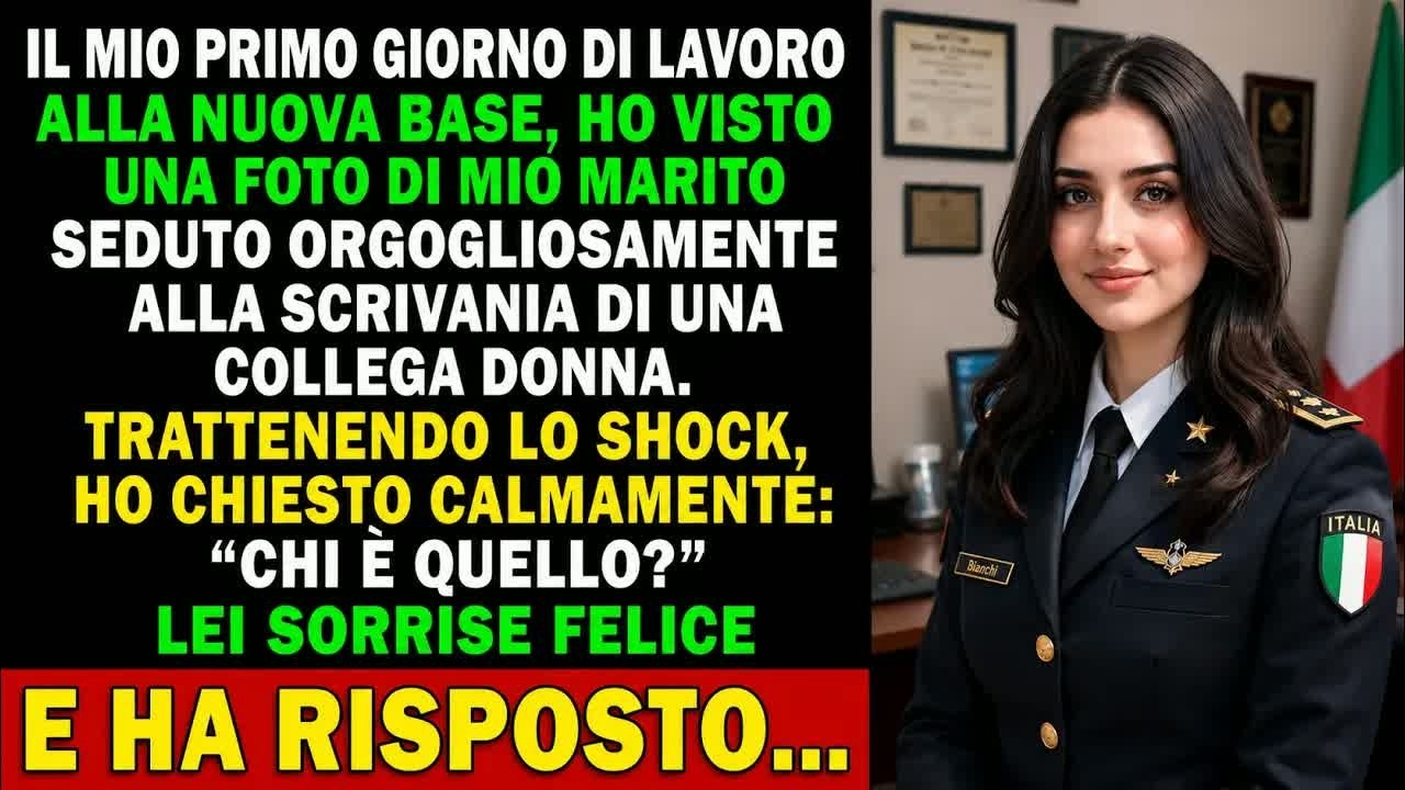 Ho sempre creduto di conoscere mio marito. Poi, il primo giorno nel nuovo ufficio, ho visto la foto sulla scrivania della mia collega: mio marito, abbracciato a lei. “È il mio fidanzato,” mi ha...