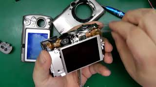 Austausch Canon IXUS960 defekt LCD Kaputt Display Reparartur | Kamera-Station.de