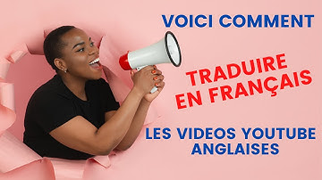 Comment TRADUIRE EN FRANÇAIS une vidéo Youtube en ANGLAIS - CHATGPT
