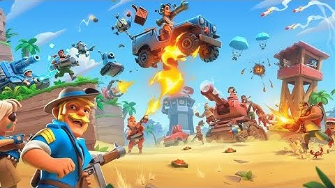 Boom Beach Frontlines Official Beta Gameplay | Supercell x Space Ape Game