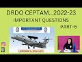 DRDO/ CHSL/ CRPF...MOST  IMPORTANT SCIENCE QUESTIONS .. PART-2