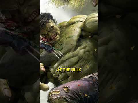 Hulk Rips Wolverine
