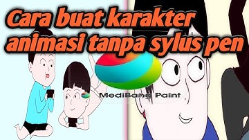 Cara buat animasi kartun di medibang paint dan kinemaster