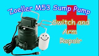 Zoeller M53 Switch and Switch Arm Replacement