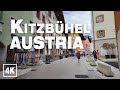 Kitzbhel 2021 austria city walking tour    real time virtual ambience in 4k asmr
