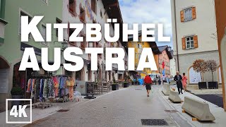 Kitzbühel 2021 AUSTRIA City Walking Tour  🇦🇹  Real Time Virtual Ambience in 4K ASMR