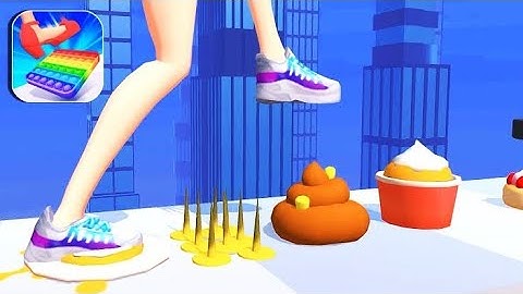 TIPPY TOE 3D Walkthrough!!! All Levels Gameplay Android, ios-Part 1