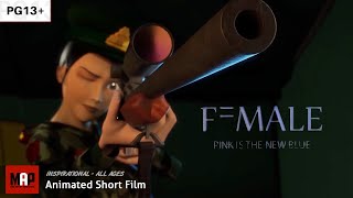 Empowering ** Award Winning ** CGI Animated Short &quot; F=MALE By MAAC Powai (Women Rights Film) [PG13]