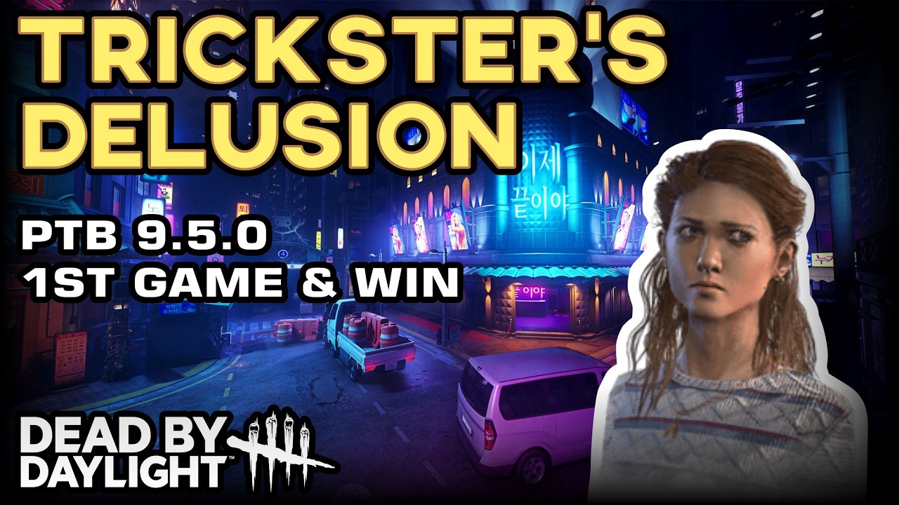 Dead By Daylight PTB 8.5.0 | The Trickster's Delusion (We Win my 1st Game)