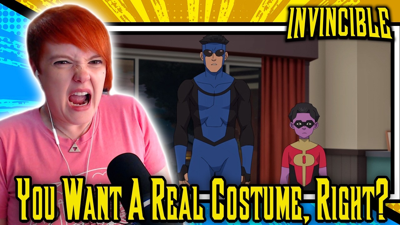 Don't Look Away Challenge!!! Invincible: s3 ep 3: You Want A Real Costume, Right? Reaction
