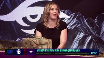 Insania Interview Winner After Team Liquid VS Team Secret - DPC WEU 2021/22 Tour 1: Division I