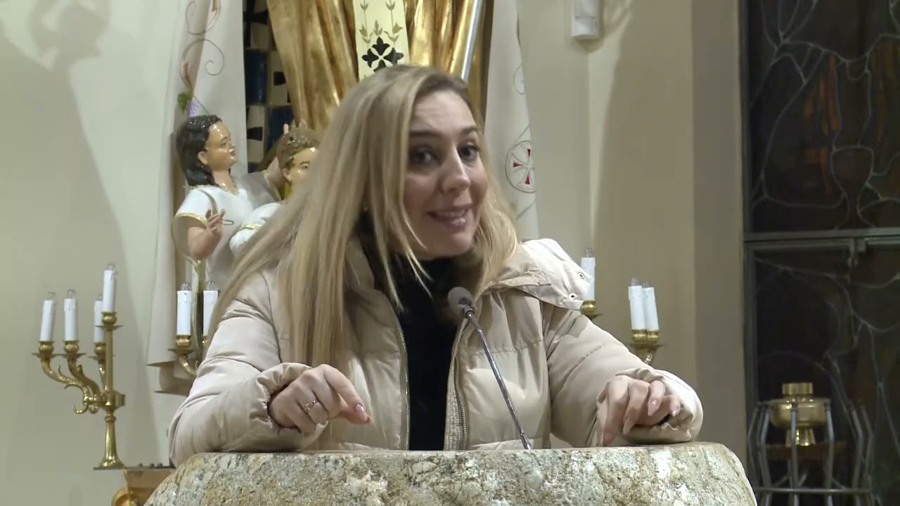 Testimonianza di Elena Posarelli incontro di preghiera per l'Unità dei Cristiani