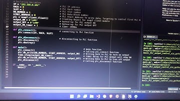 Basic PLC output control via python - Using S7-1200 PLC - See Description for source code download