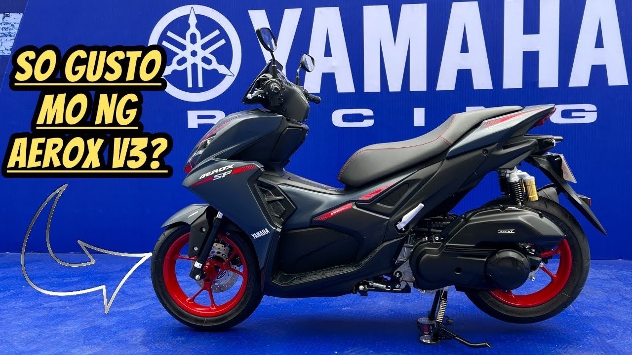 Yamaha Aerox V3 SP | Standard Full Review Specs, Price, Test Ride | Yamaha 2025