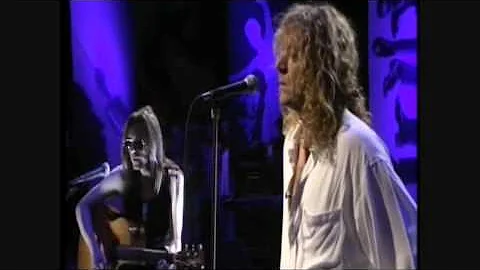Cutting Crew's Kevin MacMichael with Robert Plant ...