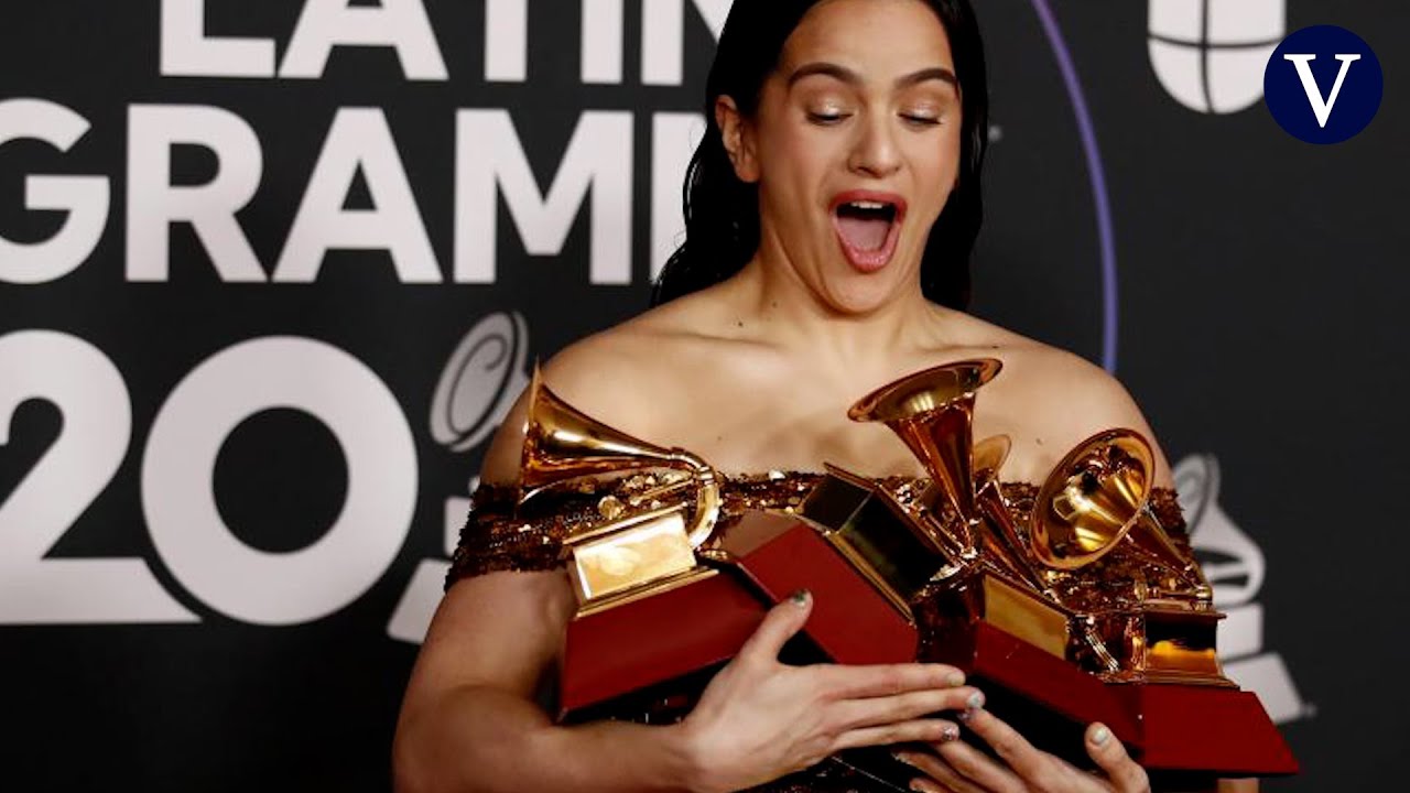Rosalía toca la gloria en los Grammy Latinos al ganar el premio al mejor álbum con 'Motomami'