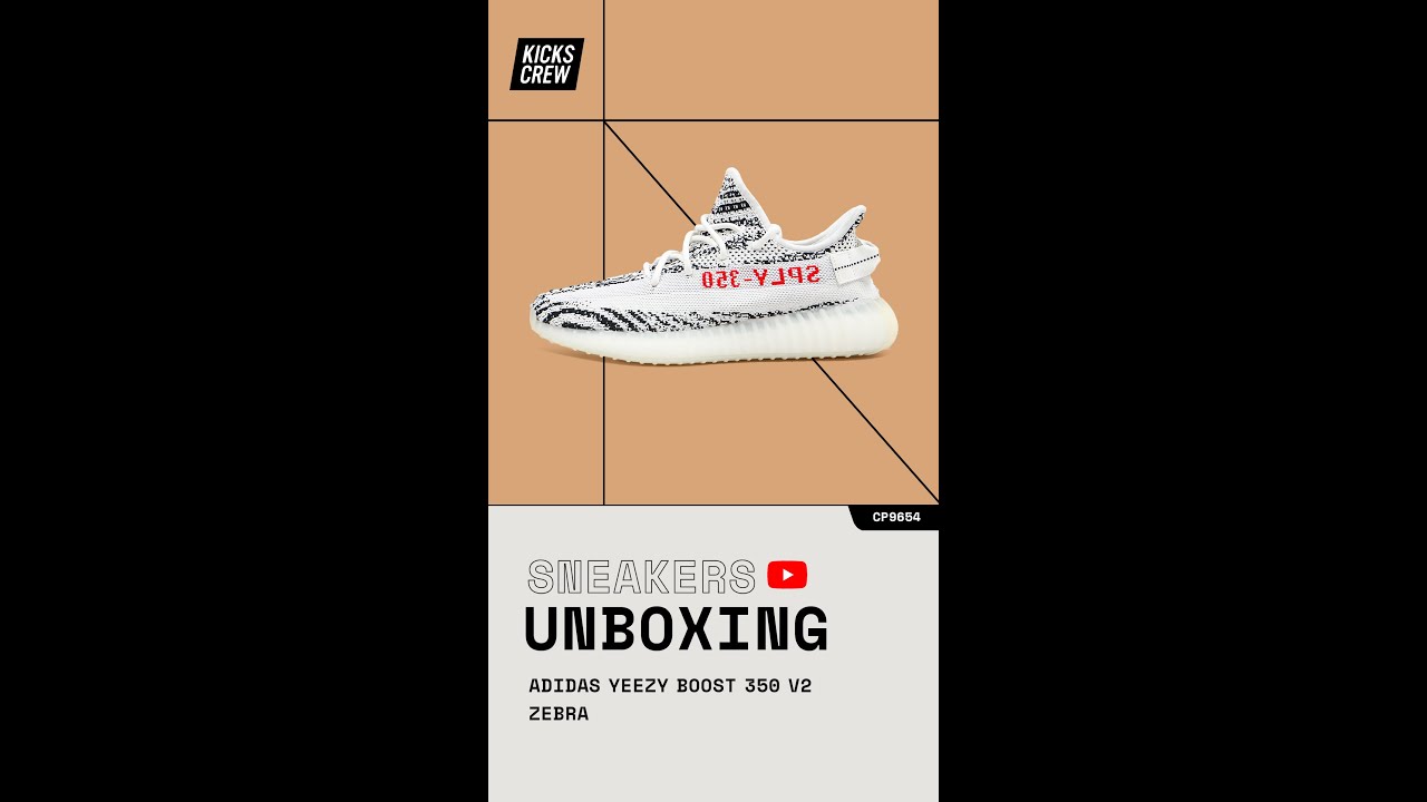 Yeezy Boost 350 V2 'Zebra' CP9654 -