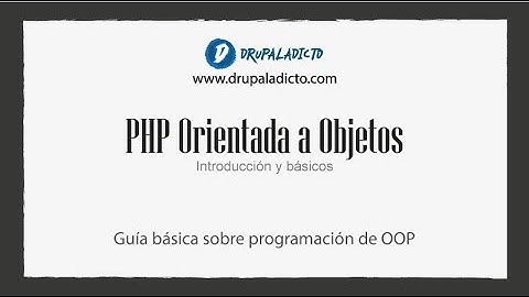 Php orientada a objetos OOP | Introducción y básicos