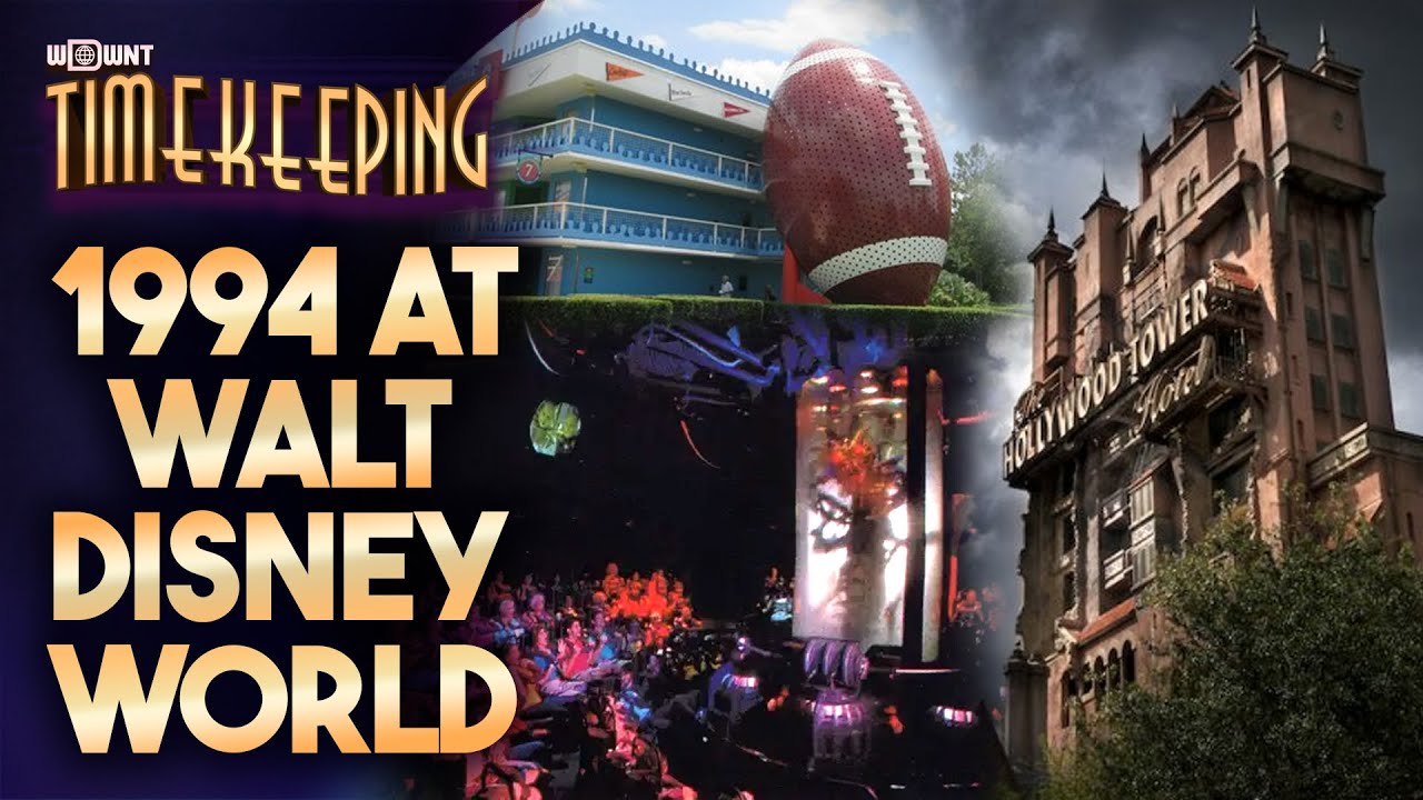 1994 - Tower Of Terror, Alien Encounter, & All-Star Sports Scare Guests