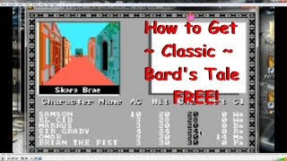 How to Install and Play Any Classic Bard's Tale Game on Windows FREE! screenshot 5