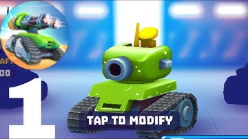 Tanks A Lot! 3v3 Brawls gameplay walkthrough part1 (Andriod/iOS)