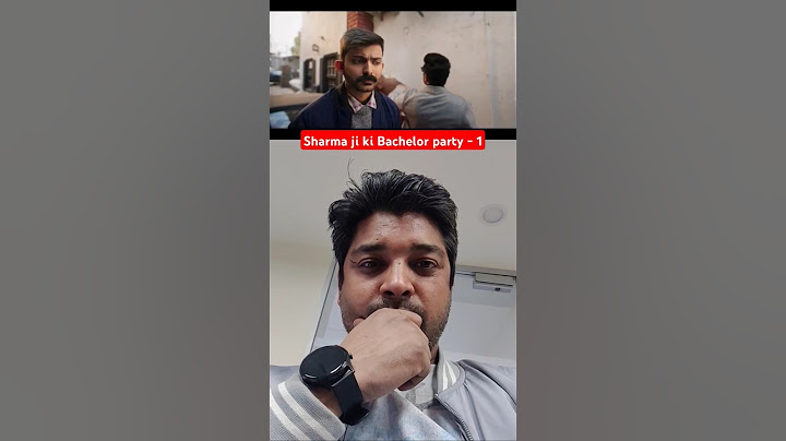 Sharma ji ki Bachelor party - 1 review #funny #comedy #love #celebritycrush #trending #reels #shorts