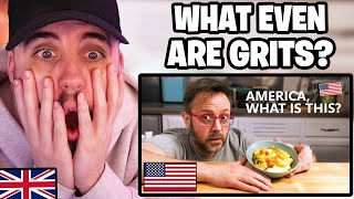 Brit Shocked at this American Dish! What’s Shrimp and Grits!?