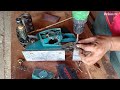 Cara setting mesin Serut Planer jadul// Hand Planer produk lama 600 watt