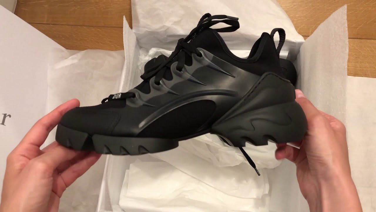 Dior D-Connect Sneakers Unboxing - YouTube