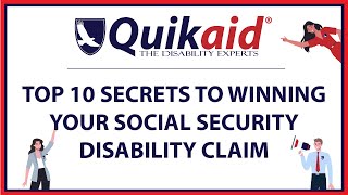 Shhh... Top 10 Secrets To Winning Your Social Security Disability Claim!