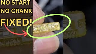No Start No Crank It Was This Fuse Mercedes Front Sam Fix