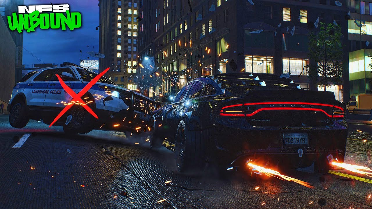 THE ULTIMATE COP DESTROYER 1100HP HELLCAT CHARGER BUILD | Need for Speed Unbound