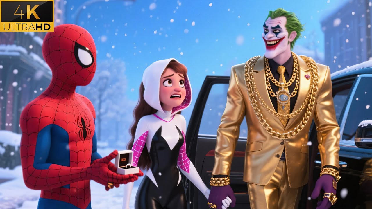 Love or Money?! Gwen Leaves Spider-Man Behind and Chooses Rich Joker Instead! | SpiderMan Drama 