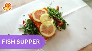 A Delicious Salmon Dinner  | Matilda and the Ramsay Bunch