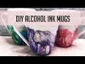 How to make your own Alcohol Ink Mugs: Brighten up your morning coffee