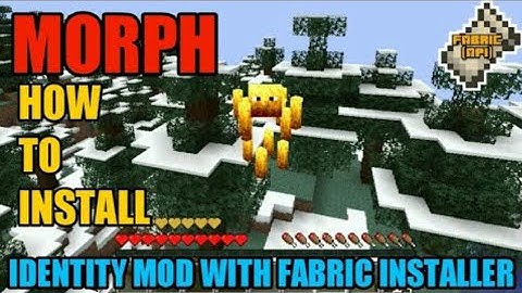 IDENTITY MOD 1.16.5 minecraft - how to Download & Install morph mod 1.16.5 on pojav launcher