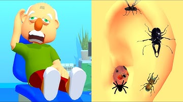 Earwax Clinic 🕷👂🦟 Game NEW UPDATE in Max Level Gameplay iOS,Android Best Mobile Game #6