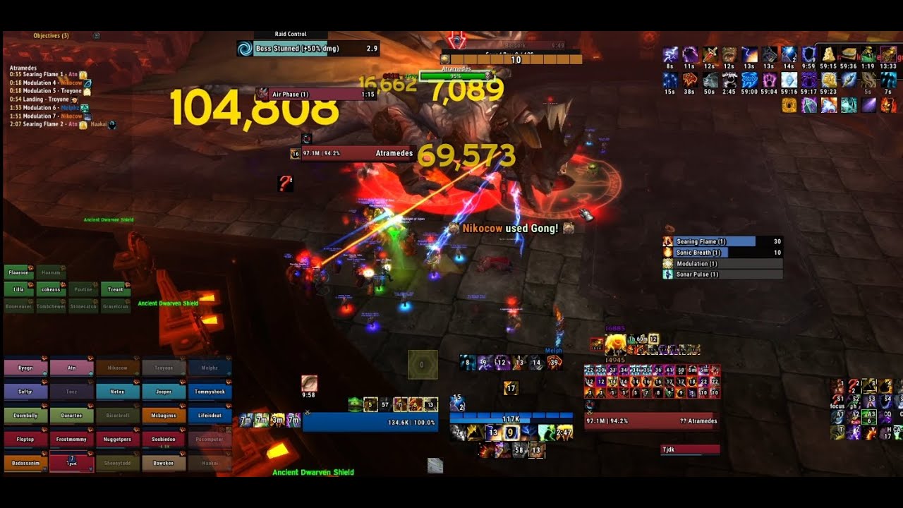 Atramedes Heroic 25m | Elemental Shaman 37.4k DPS PoV - YouTube
