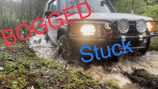 Match Highlights Land Rover Discovery traction control mud winch out