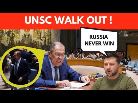 Russian FM Lavrov walks out of UNSC meet after defending Putin’s war; West mocks ‘attitude’