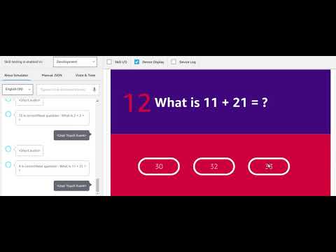 Macde- Maths Quiz - APL Challenge