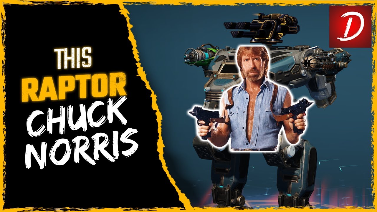 Wr Raptor 😂 Chuck Norris Raptor : War Robots WR - YouTube